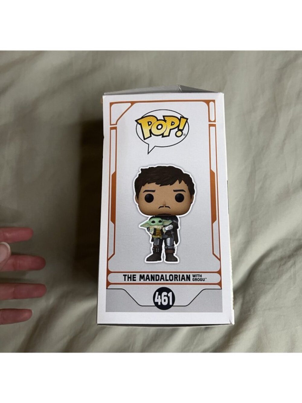 Funko Pop! Vinyl: Star Wars - The Mandalorian with Grogu #461 Used‎ - Picture 6 of 7